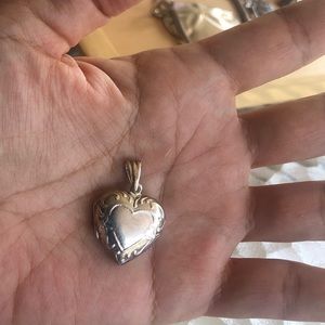 .925 heart locket